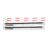 Porter Economy Net Antenna W/Boundry Markers Volleyball Nets & Court Equipment All