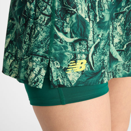New Balance Women's Womens Printed Tournament Skort Tennis & Racquet Apparel All