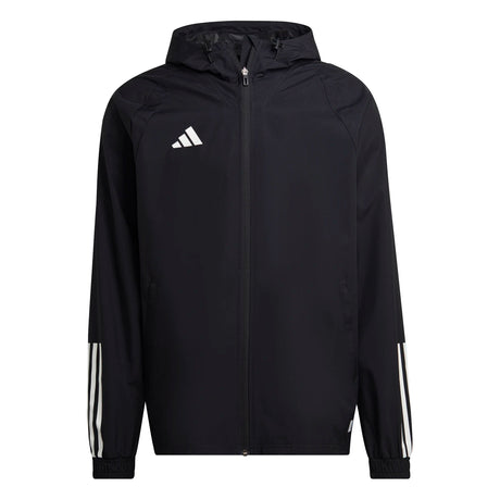 adidas Men's Tiro 23 Competition All-Weather Soccer Jacket Tall Soccer Uniforms & Apparel All