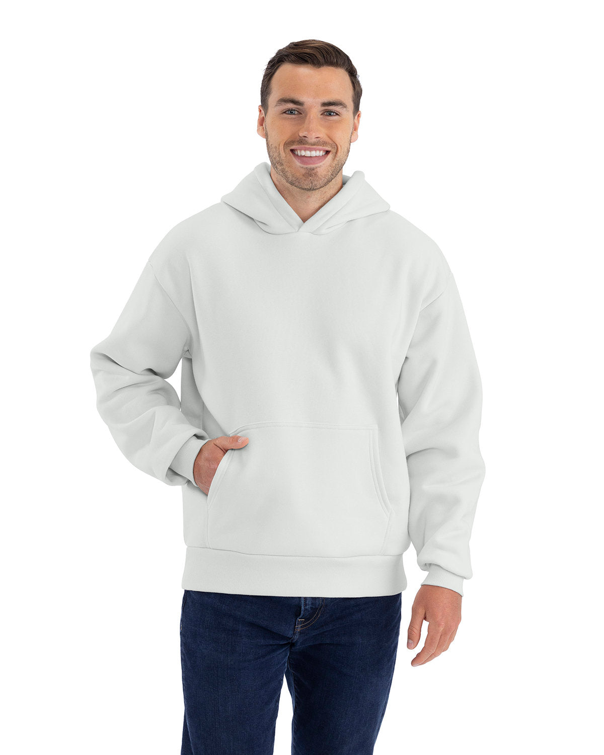Next Level Apparel Men's Heavyweight Pullover Hooded Sweatshirt Mens Apparel Sweatshirts & Fleece