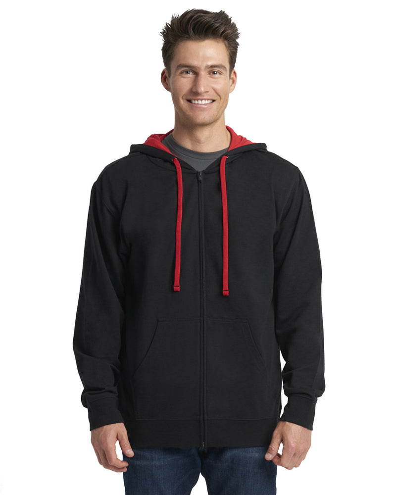 Next Level Apparel Adult Laguna French Terry Full-Zip Hooded Sweatshirt