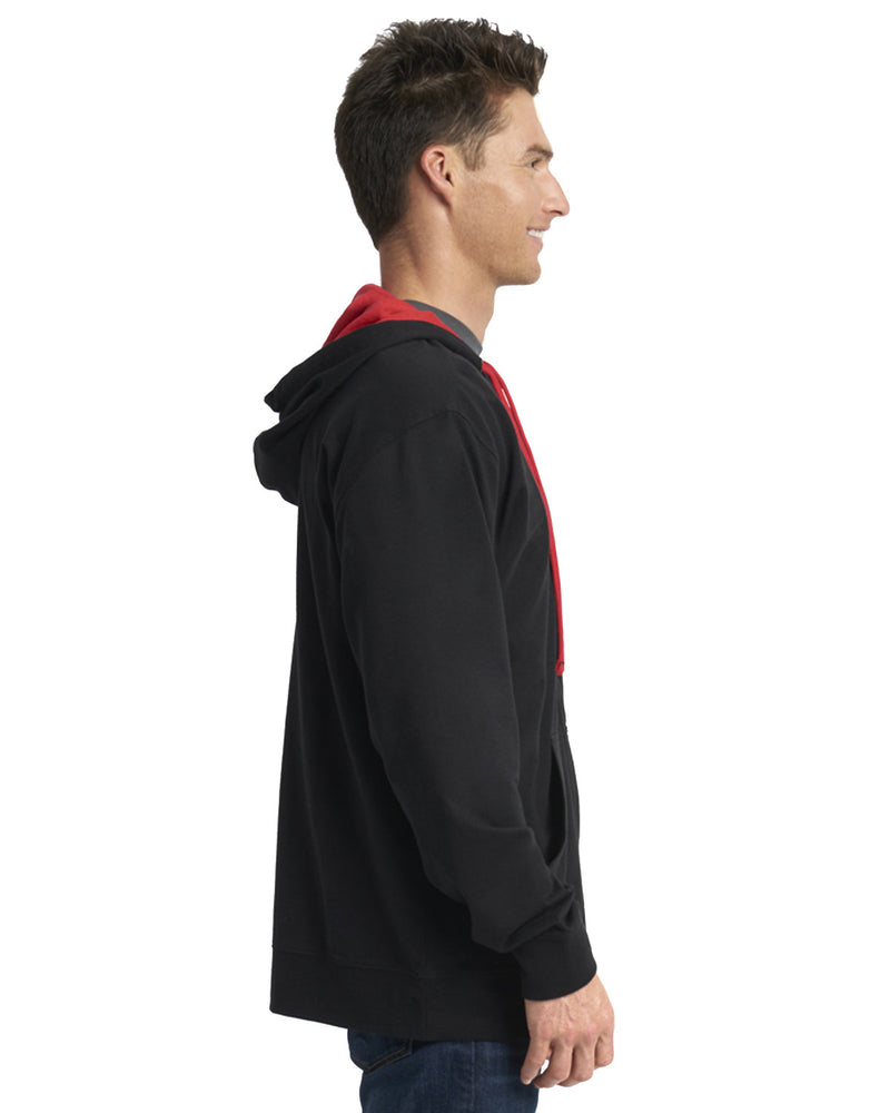 Next Level Apparel Adult Laguna French Terry Full-Zip Hooded Sweatshirt