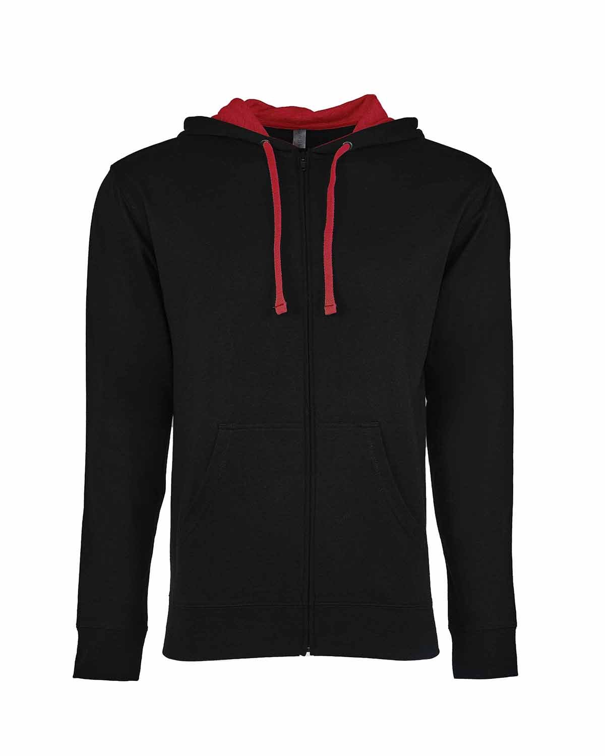Next Level Apparel Adult Laguna French Terry Full-Zip Hooded Sweatshirt Next Level Apparel