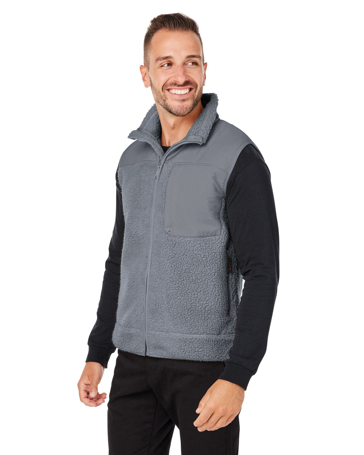 Spyder Unisex Venture Sherpa Vest Spyder