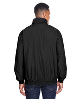 Harriton Adult Fleece-Lined Nylon Jacket Harriton