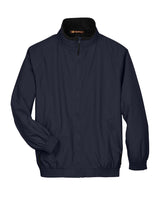 Harriton Adult Fleece-Lined Nylon Jacket Harriton