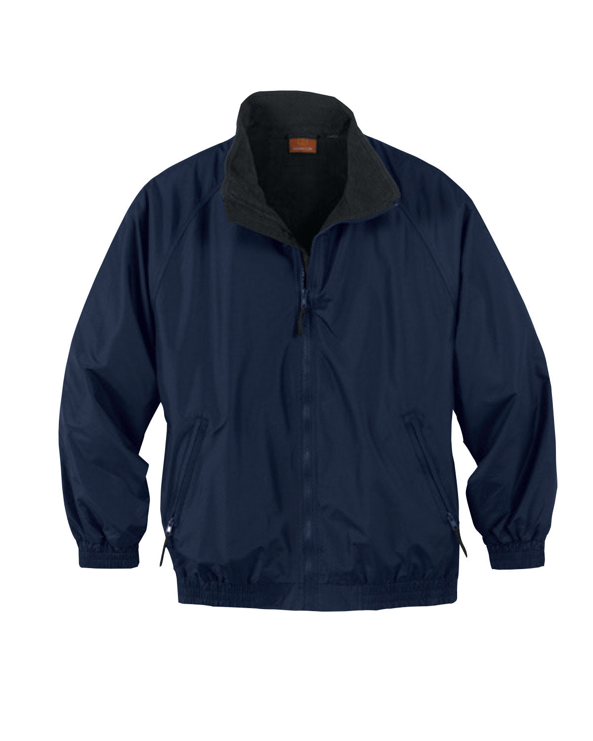 Harriton Adult Fleece-Lined Nylon Jacket Harriton