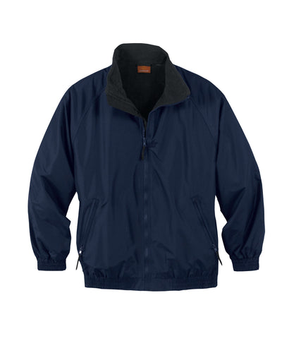 Harriton Adult Fleece-Lined Nylon Jacket