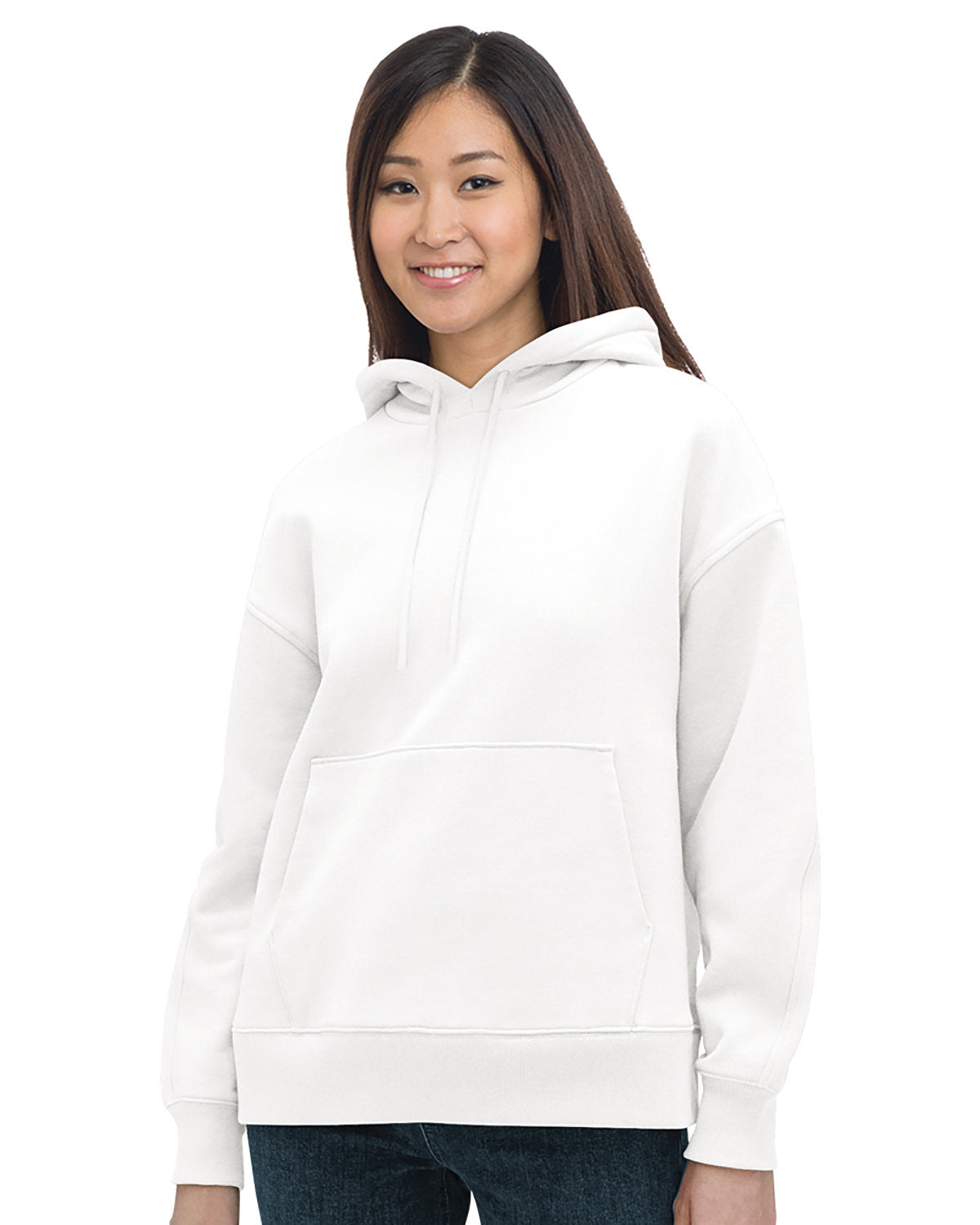 Bayside Ladies' Hooded Pullover Bayside