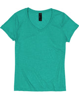 Hanes Ladies' Perfect-T Triblend V-Neck T-shirt Hanes