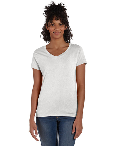 Hanes Ladies' Perfect-T Triblend V-Neck T-shirt