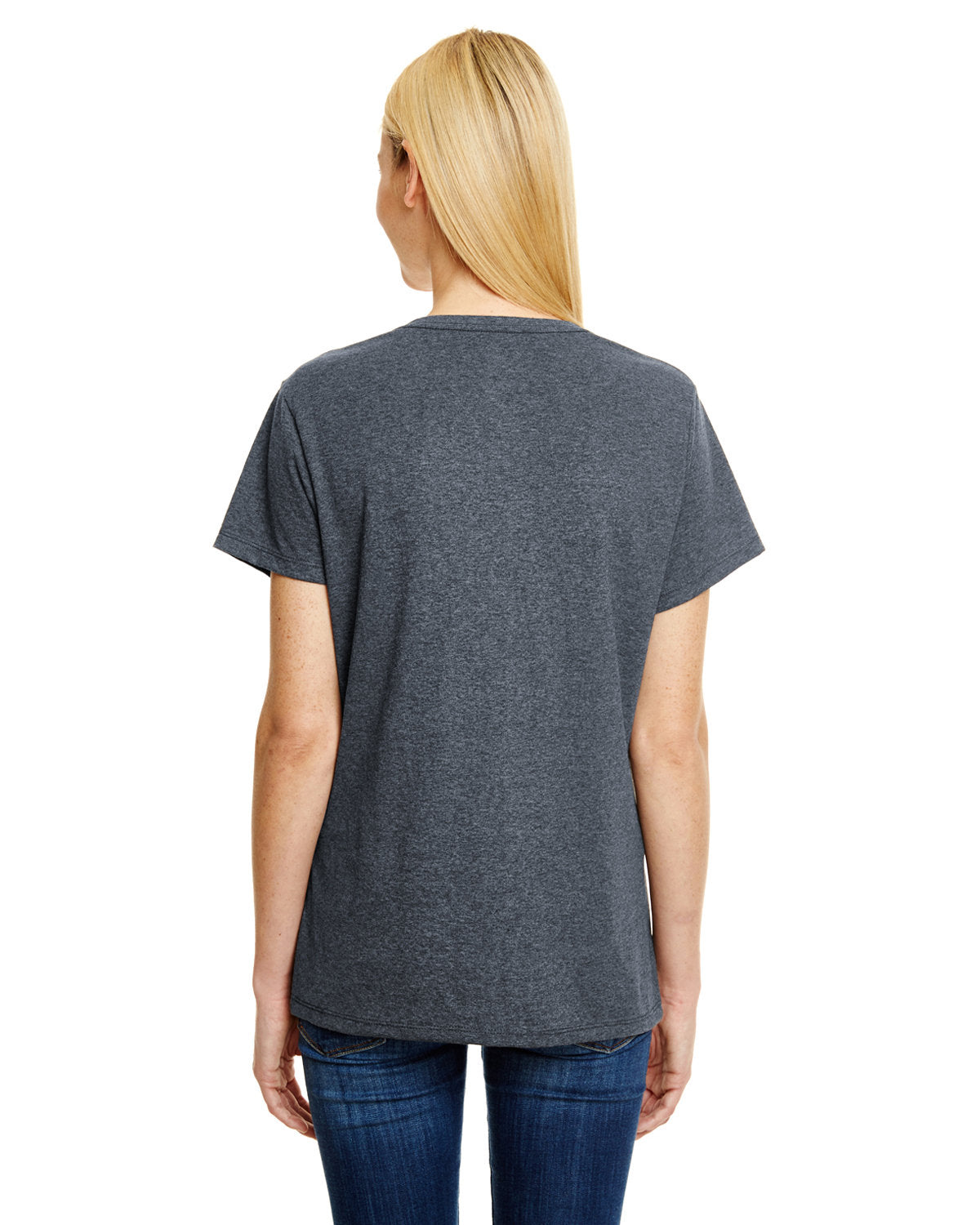Hanes Ladies' Perfect-T Triblend V-Neck T-shirt Hanes