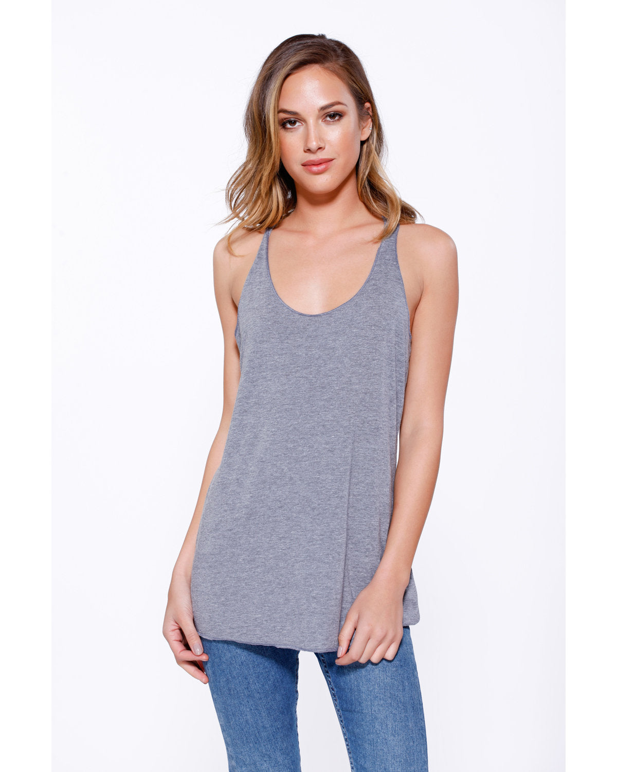 StarTee Ladies' Triblend Racerback Tank StarTee
