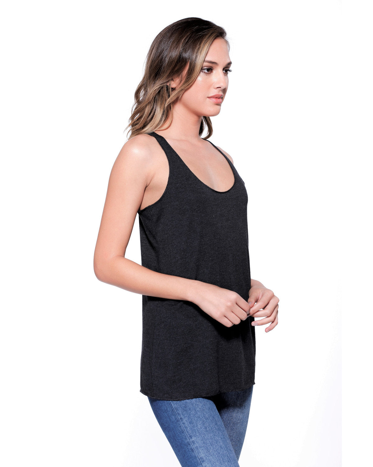 StarTee Ladies' Triblend Racerback Tank StarTee