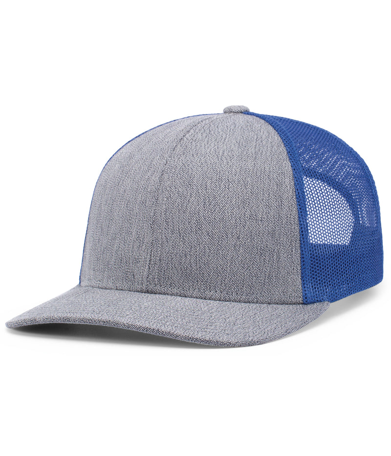 Pacific Headwear Mélange Heather Low-Profile Trucker