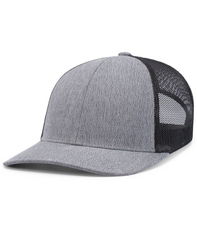 Pacific Headwear Mélange Heather Low-Profile Trucker