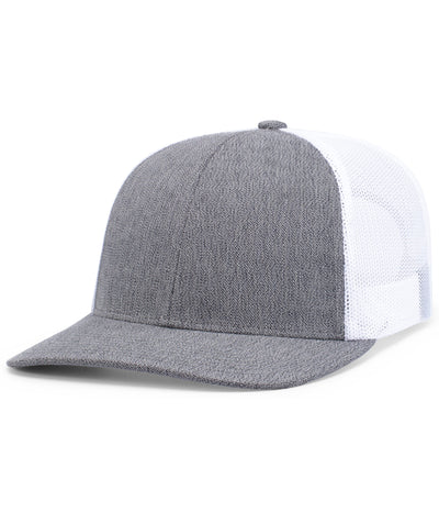 Pacific Headwear Mélange Heather Low-Profile Trucker