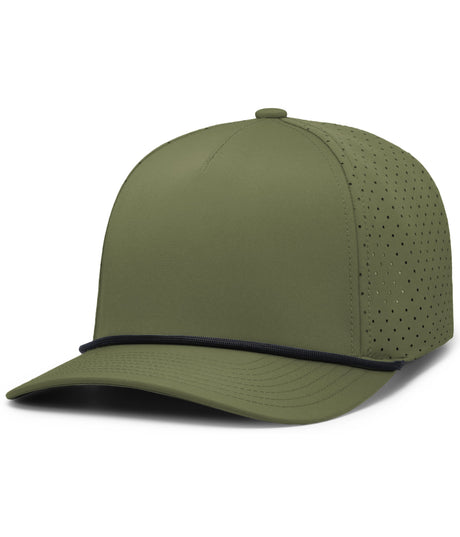 Pacific Headwear Weekender Perforated Snapback Cap Pacific Headwear
