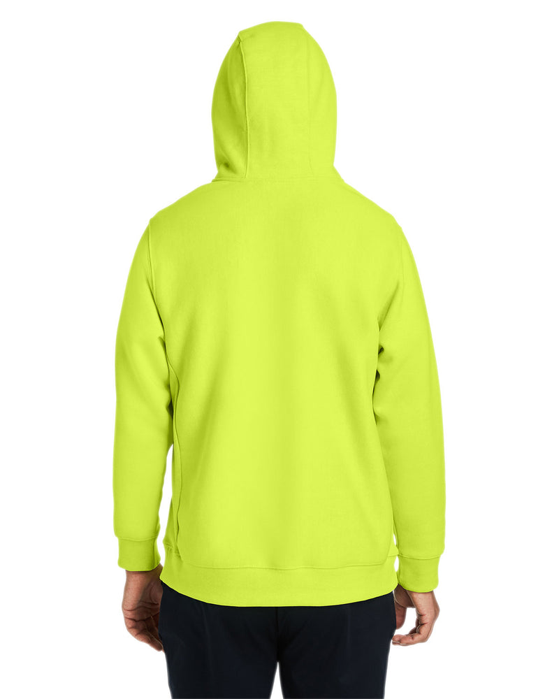 Team 365 Unisex Zone HydroSport™ Heavyweight Quarter-Zip Hooded Sweatshirt
