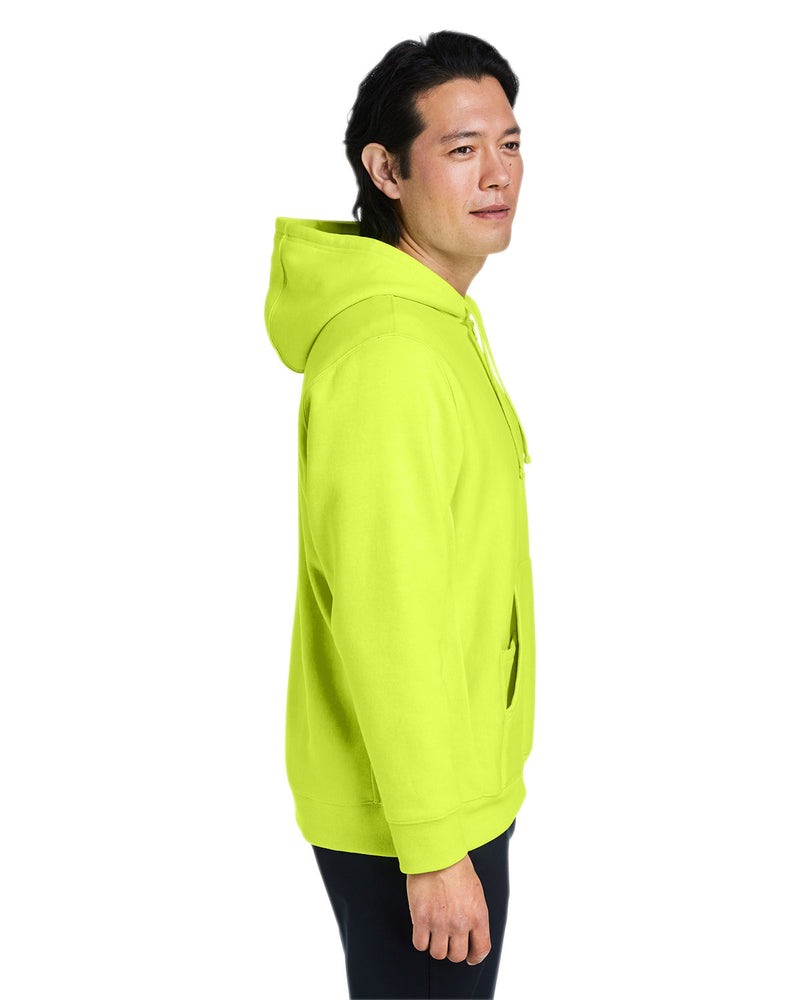 Team 365 Unisex Zone HydroSport™ Heavyweight Quarter-Zip Hooded Sweatshirt