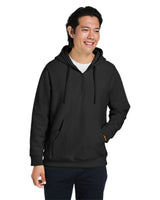 Team 365 Unisex Zone HydroSport™ Heavyweight Quarter-Zip Hooded Sweatshirt Team 365
