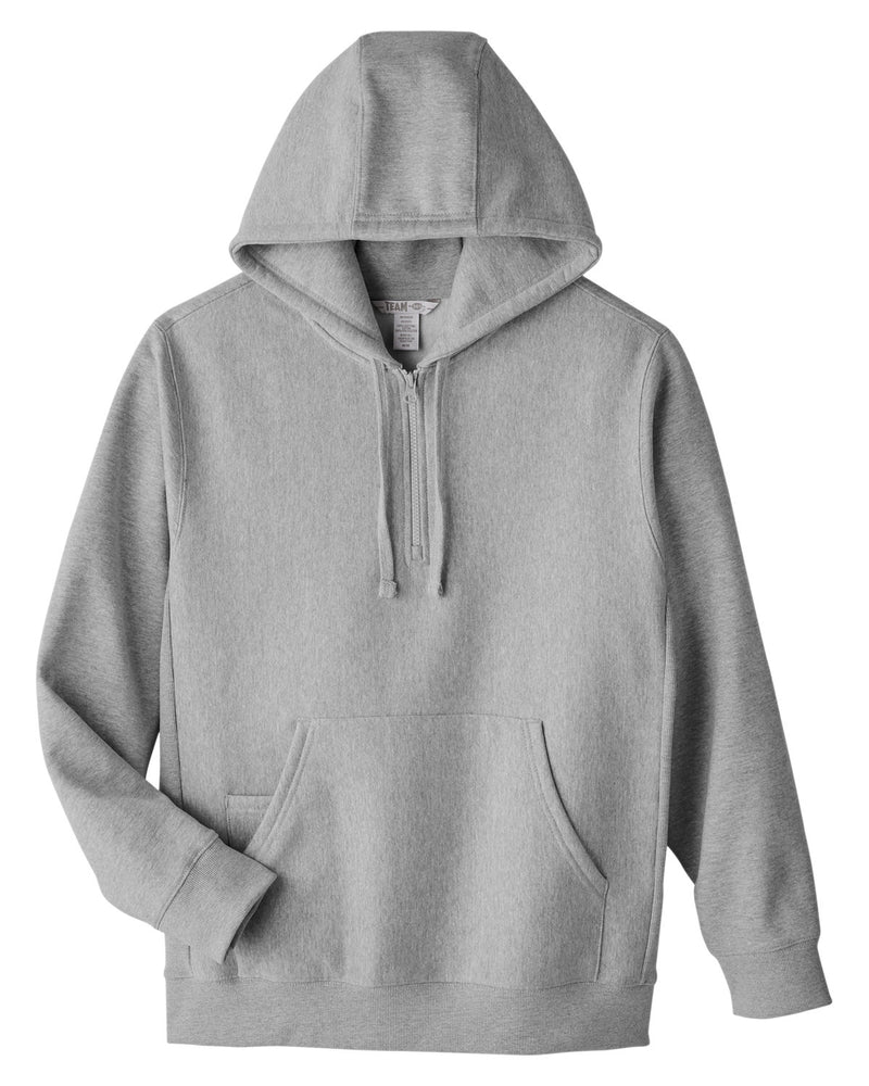 Team 365 Unisex Zone HydroSport™ Heavyweight Quarter-Zip Hooded Sweatshirt