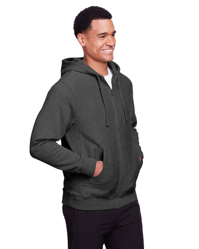 Team 365 Men's Zone HydroSport™ Heavyweight Full-Zip Hooded Sweatshirt
