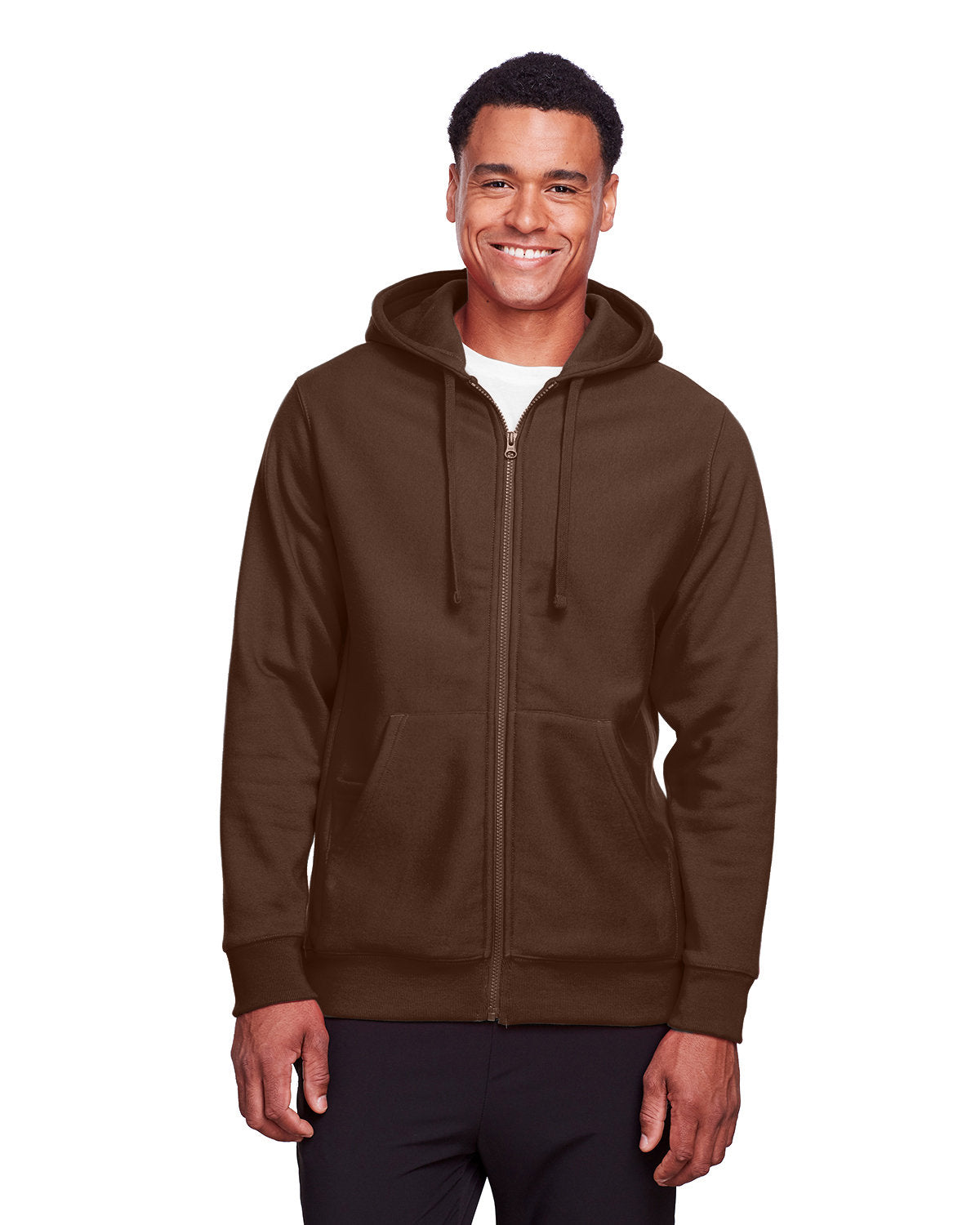 Team 365 Men's Zone HydroSport™ Heavyweight Full-Zip Hooded Sweatshirt Team 365