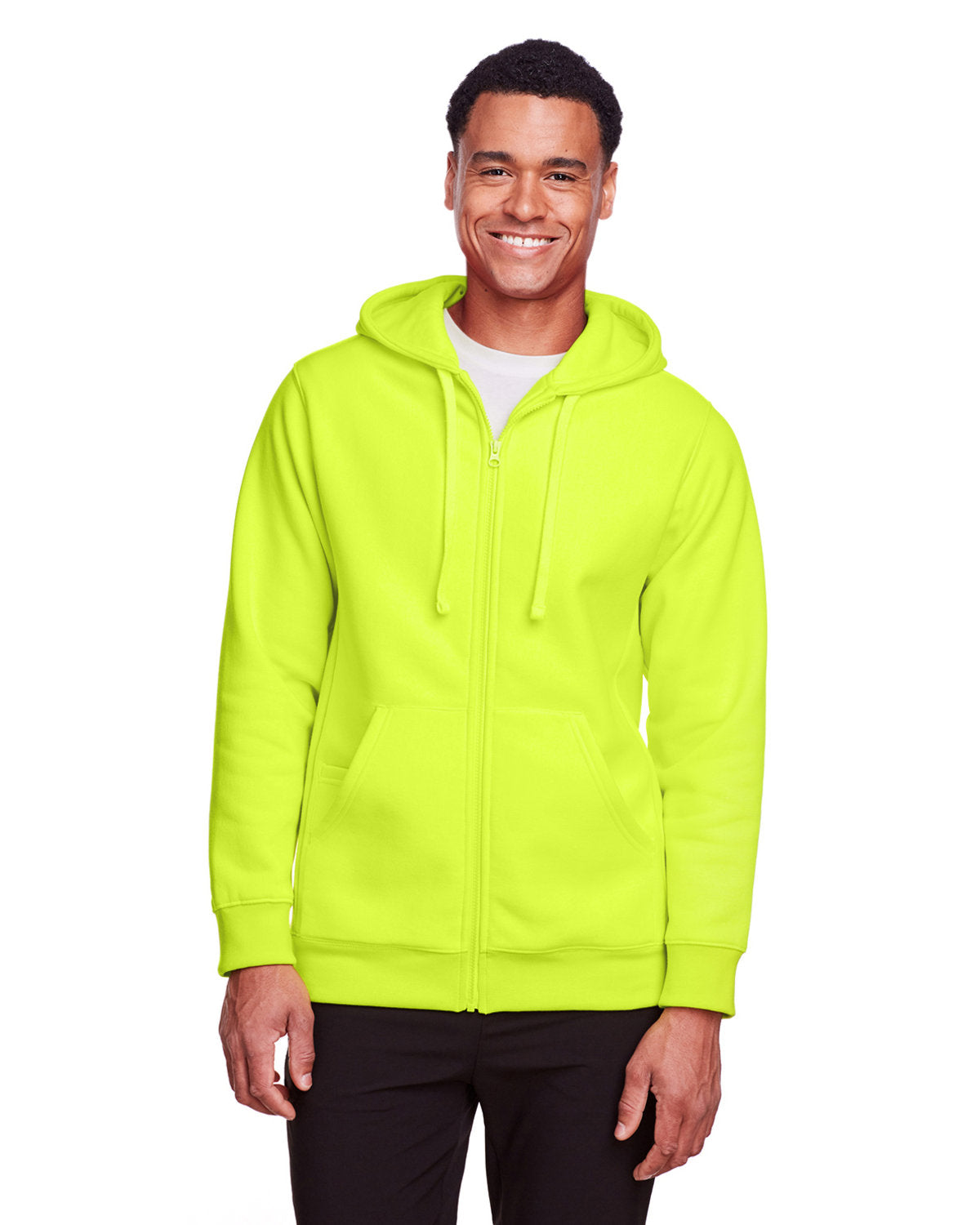 Team 365 Men's Zone HydroSport™ Heavyweight Full-Zip Hooded Sweatshirt Team 365