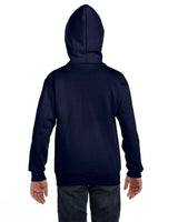 Hanes Youth 7.8 oz. EcoSmart® 50/50 Full-Zip Hooded Sweatshirt Hanes
