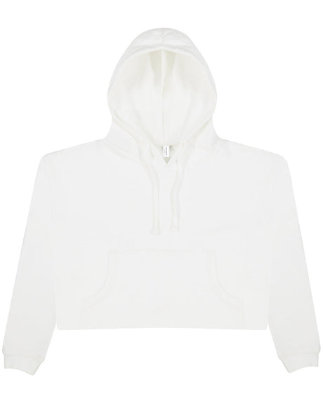 Just Hoods By AWDis Ladies' Girlie Cropped Hooded Fleece with Pocket AWDis