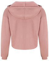 Just Hoods By AWDis Ladies' Girlie Cropped Hooded Fleece with Pocket AWDis