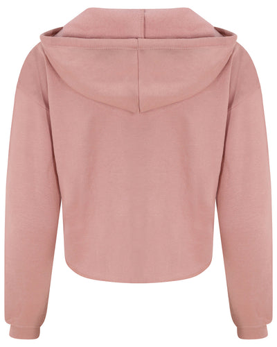 Just Hoods By AWDis Ladies' Girlie Cropped Hooded Fleece with Pocket
