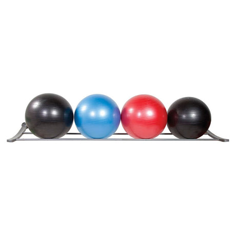 Power Systems Elite Stability Ball Wall Storage Rack Exercise & Wellness Studio Fitness Stability Balls