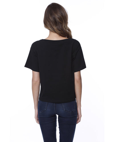StarTee Ladies' Cotton Boxy T-Shirt