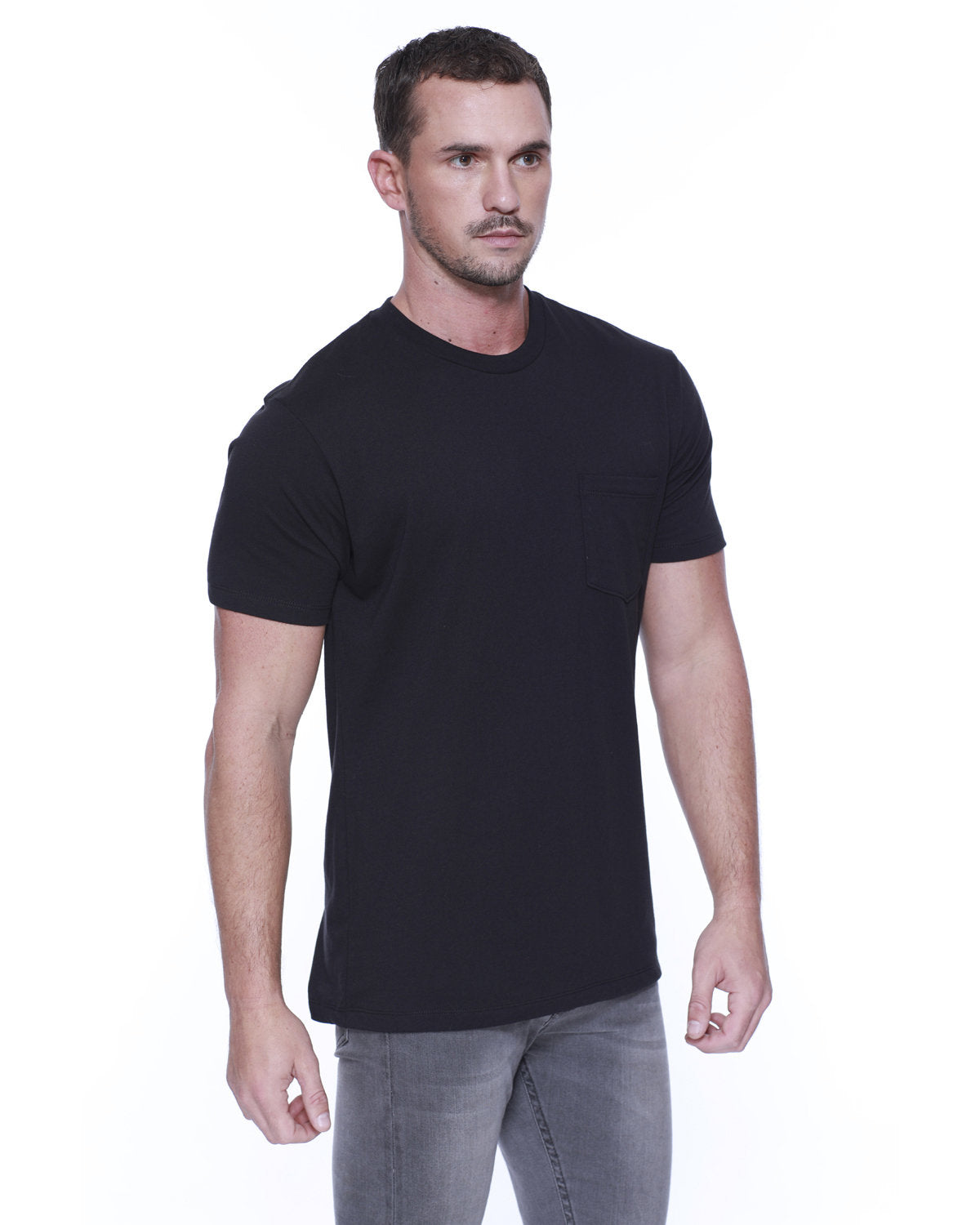 StarTee Men's CVC Pocket T-Shirt