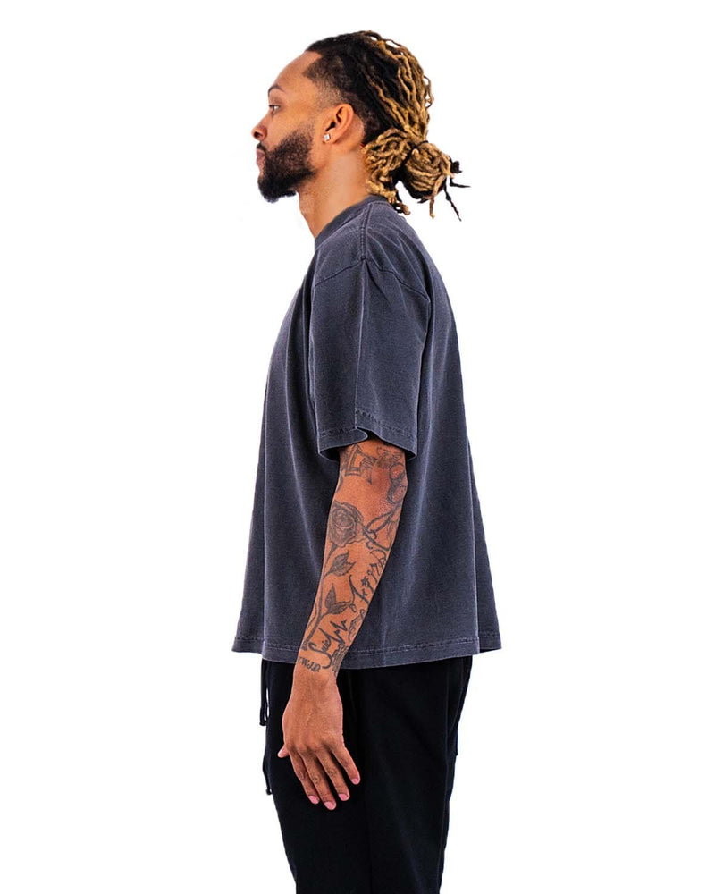 Shaka Wear Adult Garment-Dyed Drop-Shoulder T-Shirt