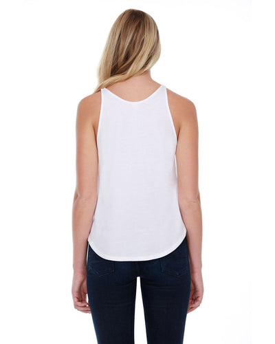 StarTee Ladies' 3.5 oz., 100% Cotton Rounded Tank