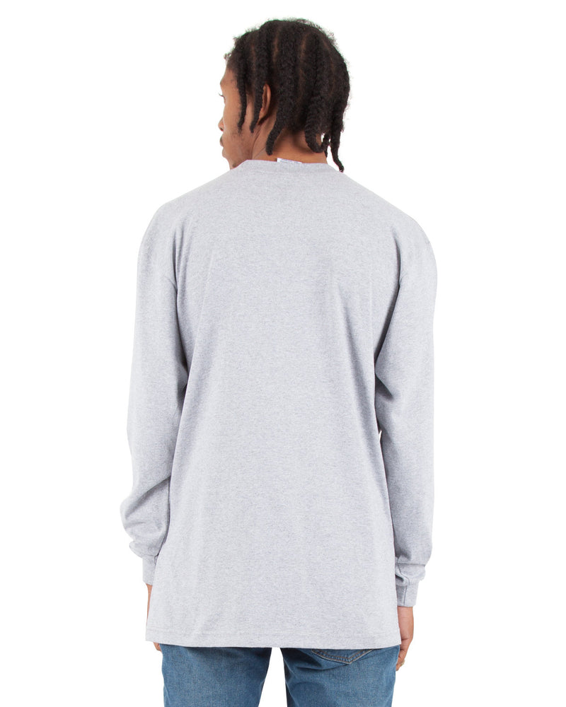 Shaka Wear Adult 7.5 oz., Max Heavyweight Long-Sleeve T-Shirt