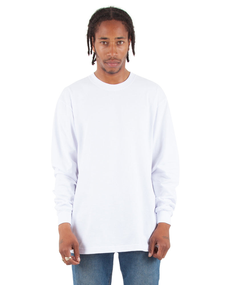 Shaka Wear Adult 7.5 oz., Max Heavyweight Long-Sleeve T-Shirt