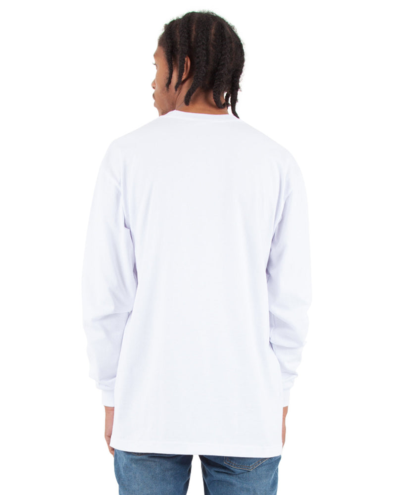 Shaka Wear Adult 7.5 oz., Max Heavyweight Long-Sleeve T-Shirt