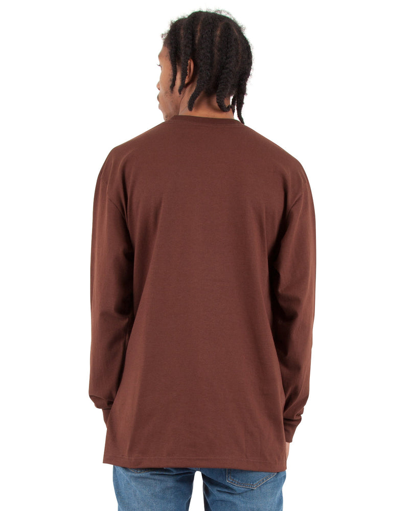 Shaka Wear Adult 7.5 oz., Max Heavyweight Long-Sleeve T-Shirt
