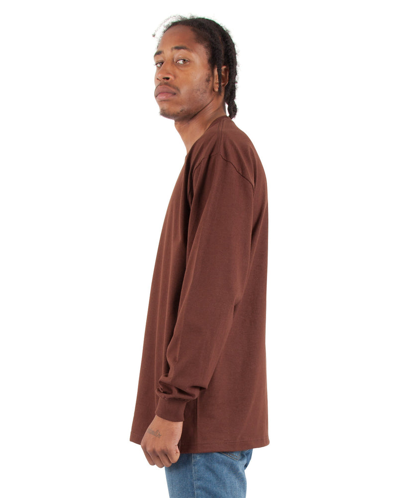 Shaka Wear Adult 7.5 oz., Max Heavyweight Long-Sleeve T-Shirt