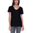 StarTee Ladies' Cotton/Modal Open V-Neck T-Shirt StarTee