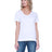 StarTee Ladies' Cotton/Modal Open V-Neck T-Shirt StarTee
