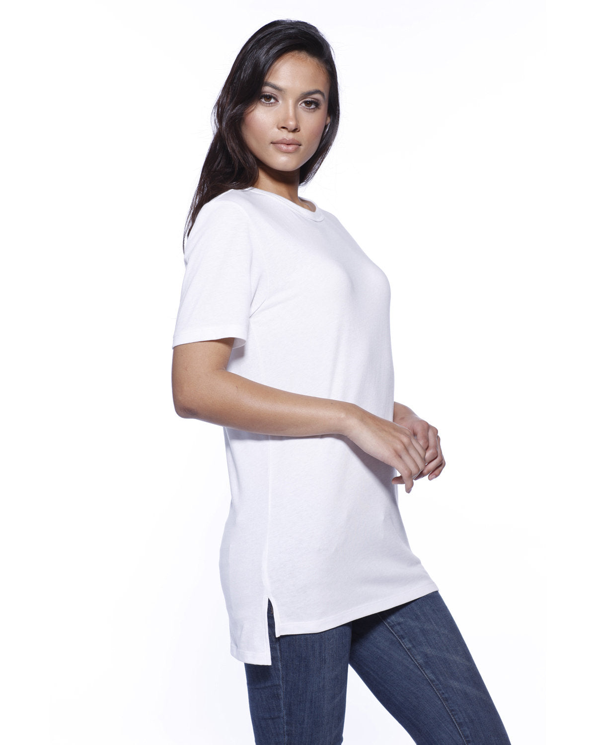 StarTee Unisex CVC Long Body T-Shirt StarTee