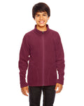 Team 365 Youth Campus Microfleece Jacket Team 365