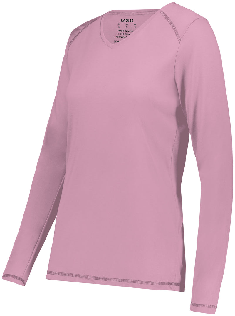 Augusta Ladies Super Soft-Spun Poly Long Sleeve Tee