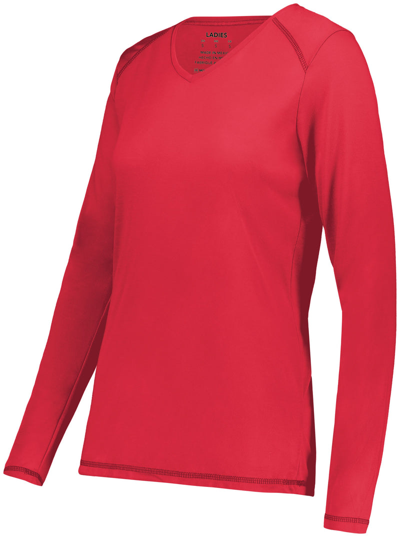 Augusta Ladies Super Soft-Spun Poly Long Sleeve Tee