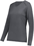 Augusta Ladies Super Soft-Spun Poly Long Sleeve Tee Womens Apparel Shirts & Tops